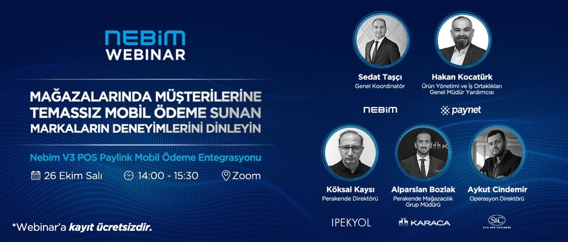 Webinar Kaydını İzleyin, Mağazalarında Müşterilerine Temassız Mobil Ödeme Sunan Markaların Deneyimlerini Dinleyin