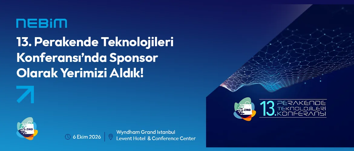 13. Perakende Teknolojileri Konferansı'nda Sponsor Olarak Yerimizi Aldık