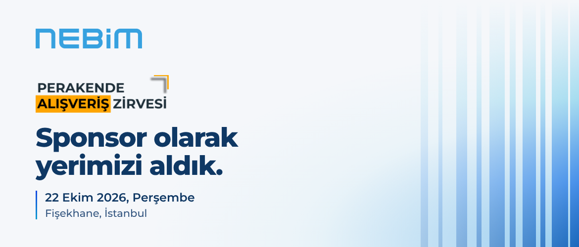 Perakende Alışveriş Zirvesi’nde Sponsor Olarak Yerimizi Aldık